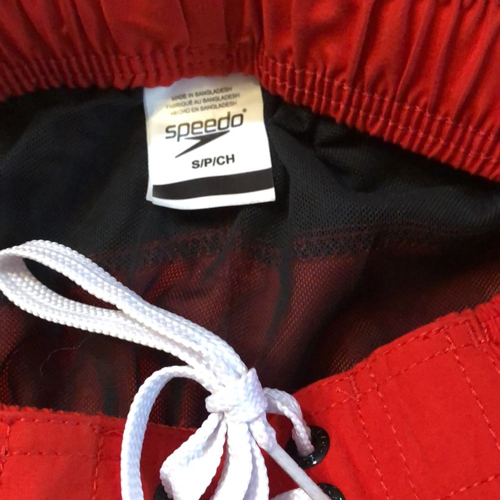 Speedo swim trunks UPF 50+ men’s size small new with tags hydrofuge - Picture 6 of 7